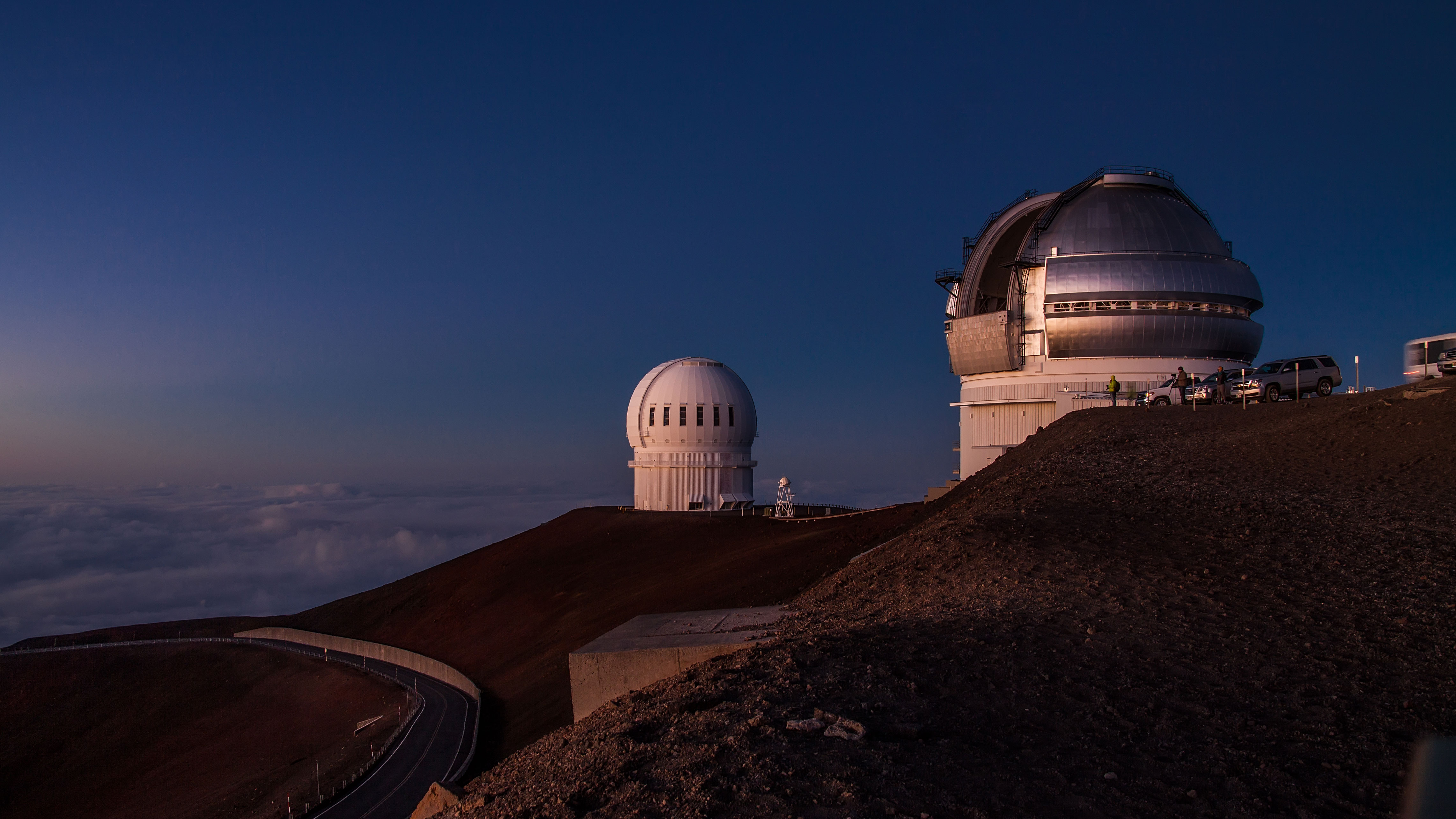 Observatories on Mauna Kea