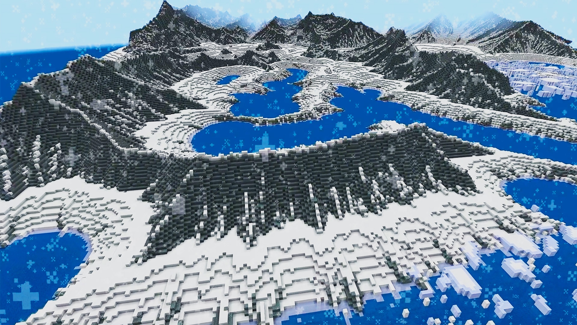 Minecraft x Frozen Planet II