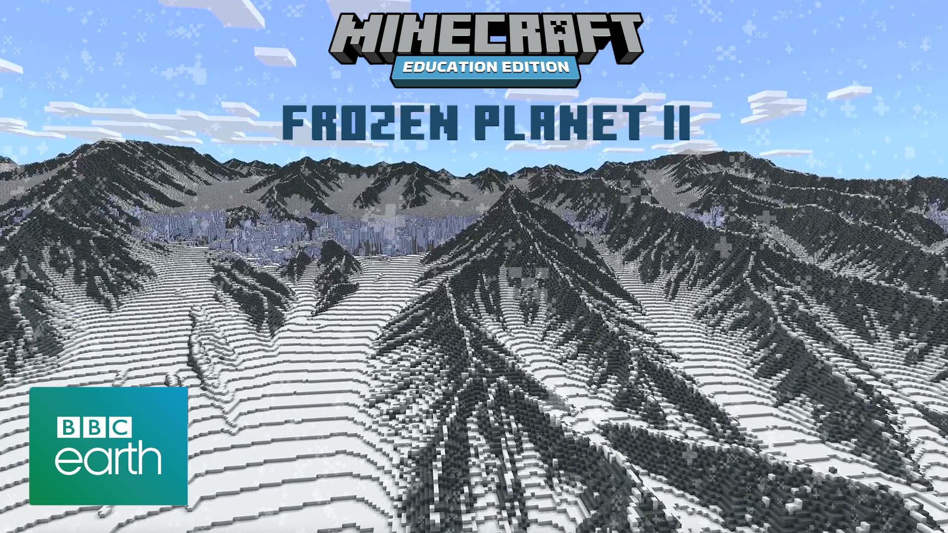 Frozen Planet II X Minecraft Frozen Worlds