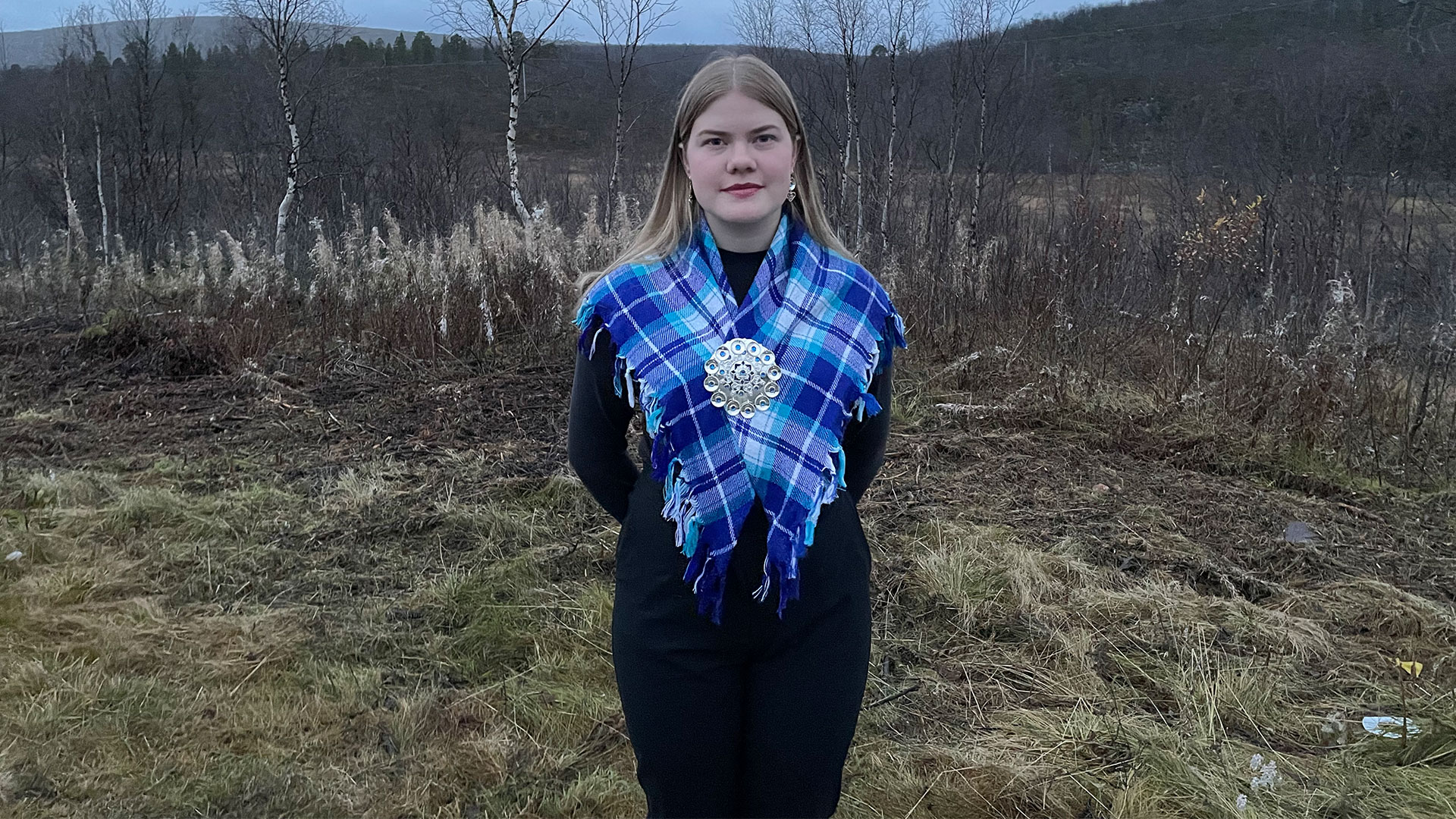 Sunna Svendsen, a Sámi youth